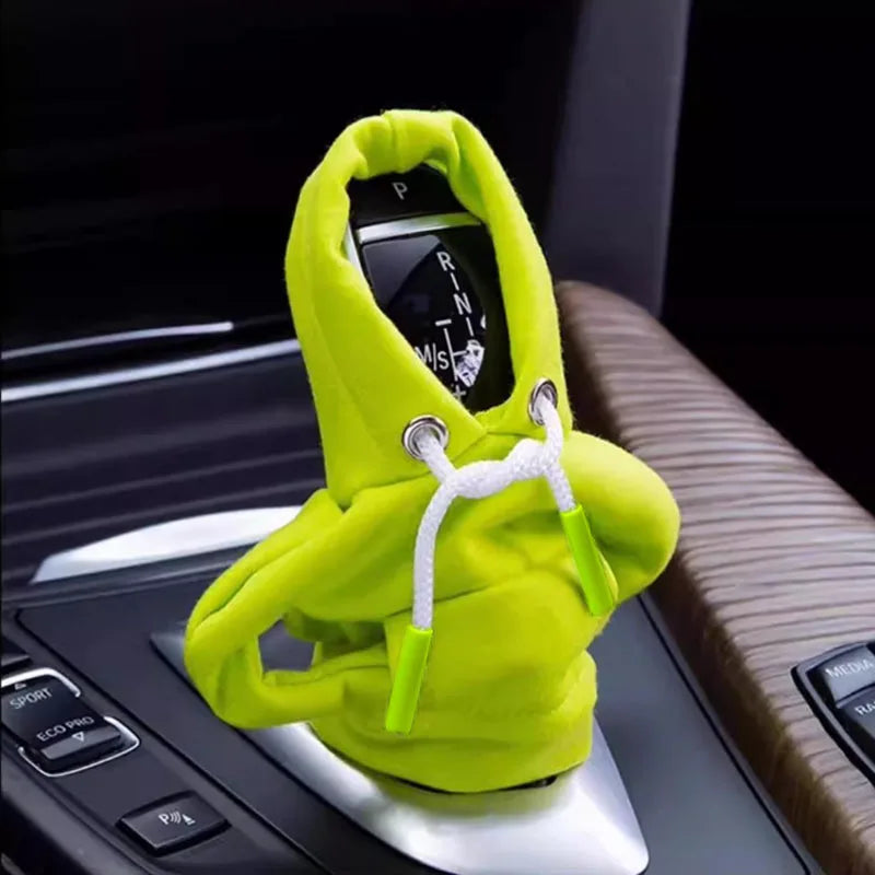 Hoodies Car Gear Shift Cover 1PCS Gearshift Decor Manual Handle Gear Shift Antislip Sweatshirt Auto Change Lever Sweater